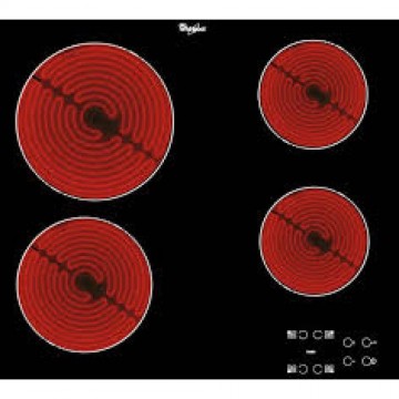 Whirlpool W7 OM5 4S P + AKT 8090 NE Φούρνος άνω Πάγκου 73lt με Κεραμικές Εστίες Π59.5εκ. Inox